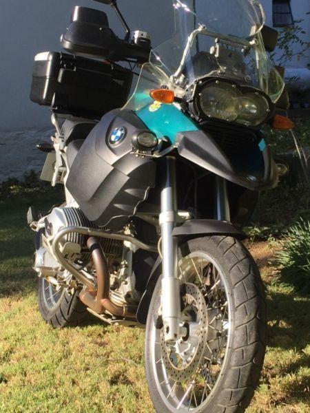 2005 BMW GS1200 with Lots of Extras - Unique custom paint, only known green GS in SA