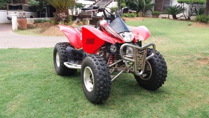 Bargain Honda 250cc sportrax semi auto quad must go today