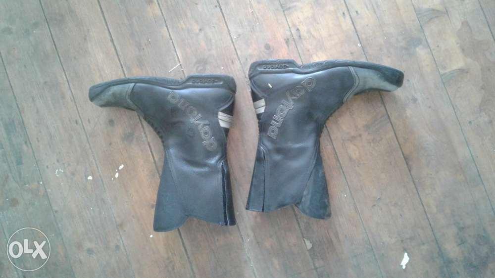 Motorcycle leather Boots size 7-8