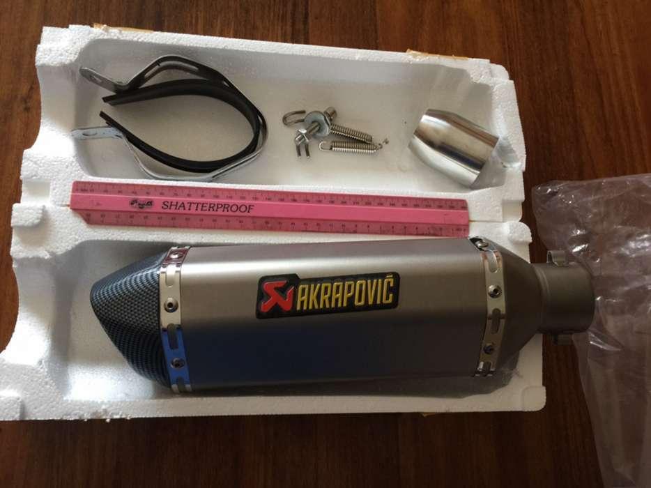 Brand New Akrapovic Pipe - price reduced from R6000 to R4500