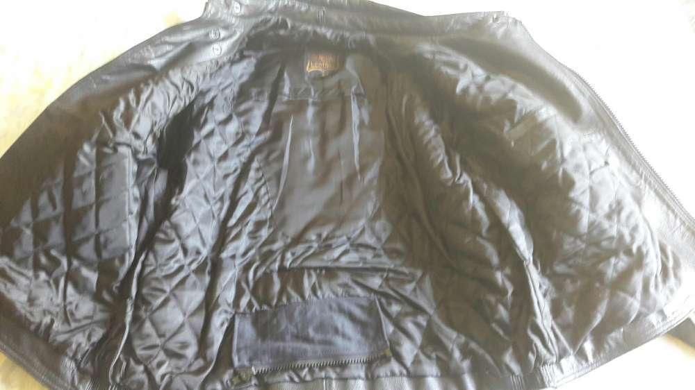 Mens leather bike jacket for sale