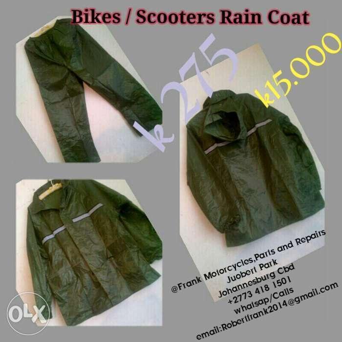 Rain coat for bike/scooter