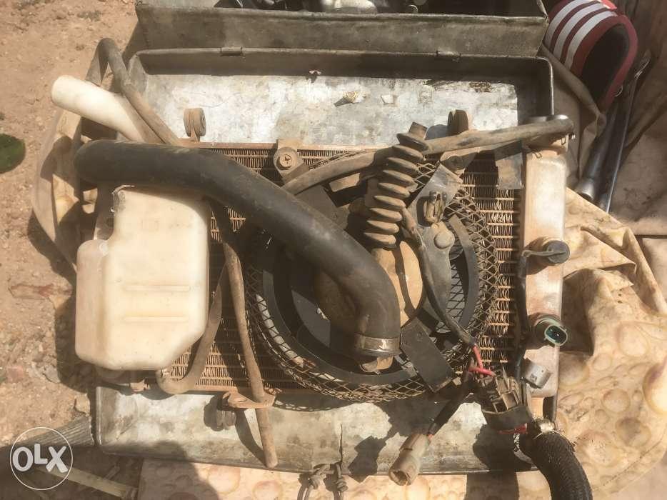 Ltz 400 complete radiator with swith and fan