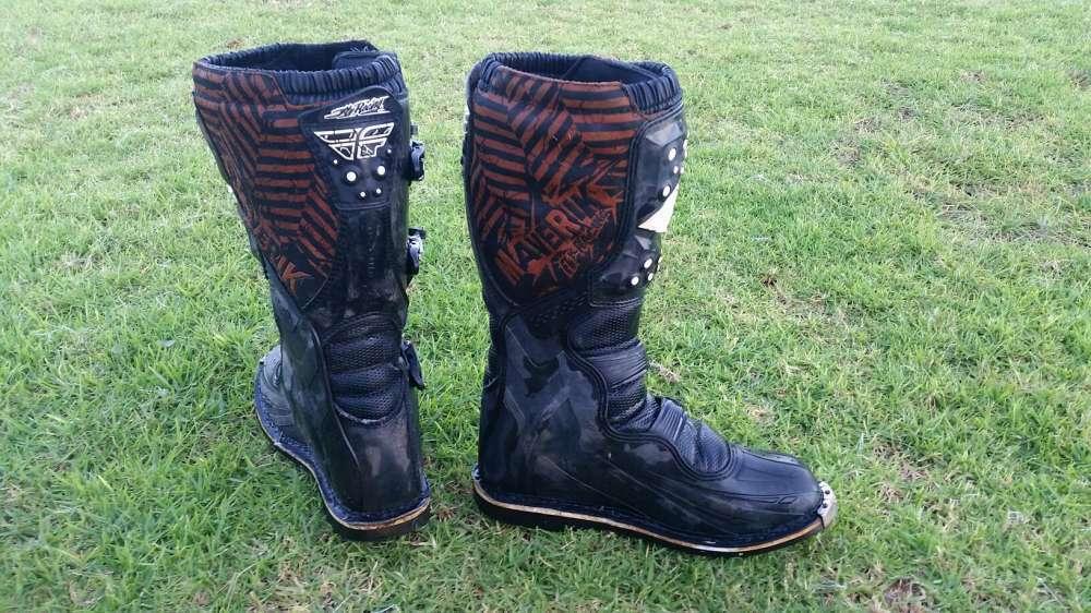 FLY racing boots