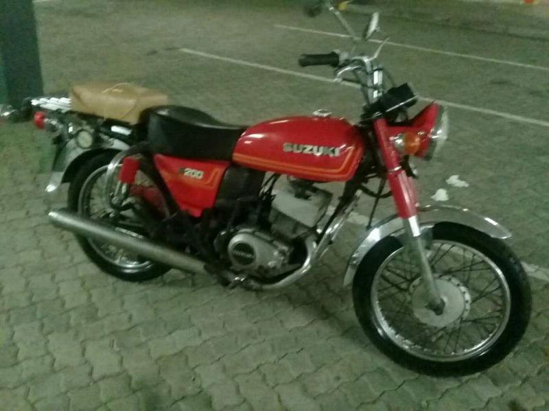 1988 Suzuki B200 two stroke twin cylinder, in good condition