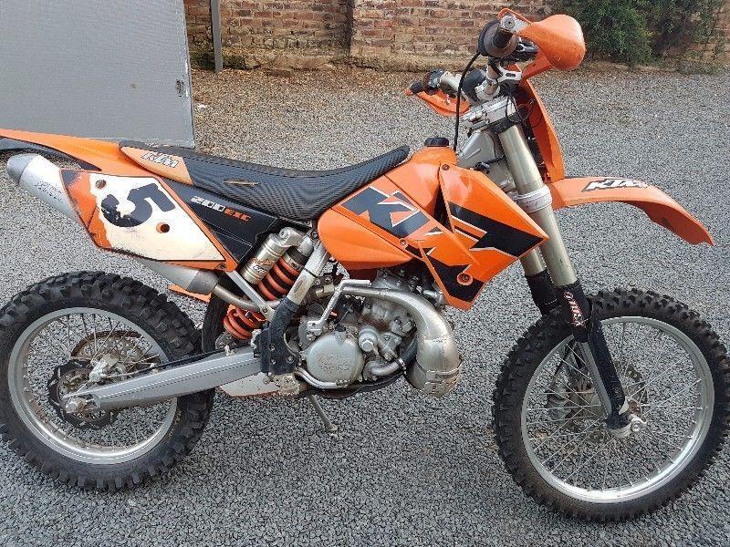 2005 KTM 200 EXC Great Condition
