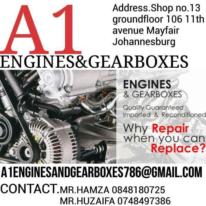 Engines and Gearboxes best quality than everyone and Affordable prices