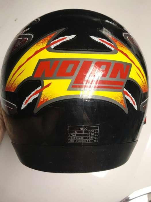 Helmet Motor Cross. Nolan make. Overall good