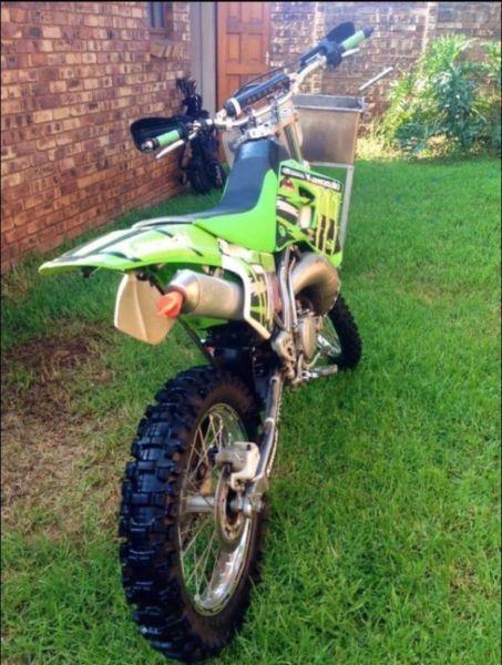 2008 Kawasaki KDX 200 + KIT