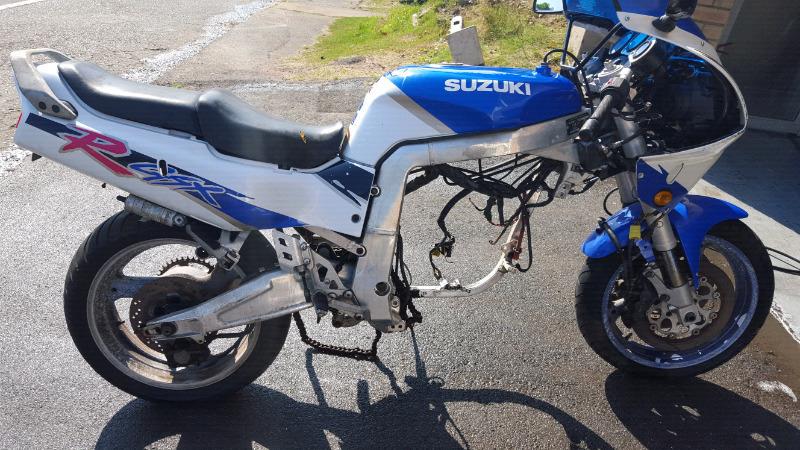 Suzuki gsxr 1100 wp chassis