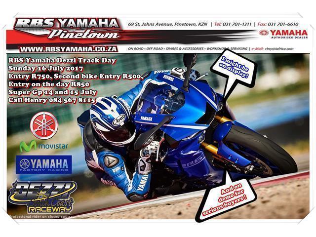 RBS Yamaha Dezzi Track day - Sunday 16 July 2017
