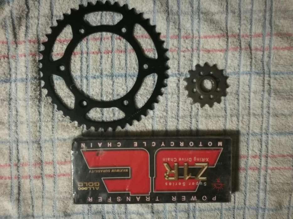 KTM 690 chain & sprocket set front and rear NEW NEW