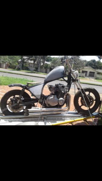 1985 Suzuki GS Cusrom Bobber Project