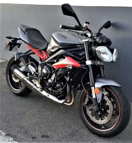 2016 Triumph Street Triple 675R ABS