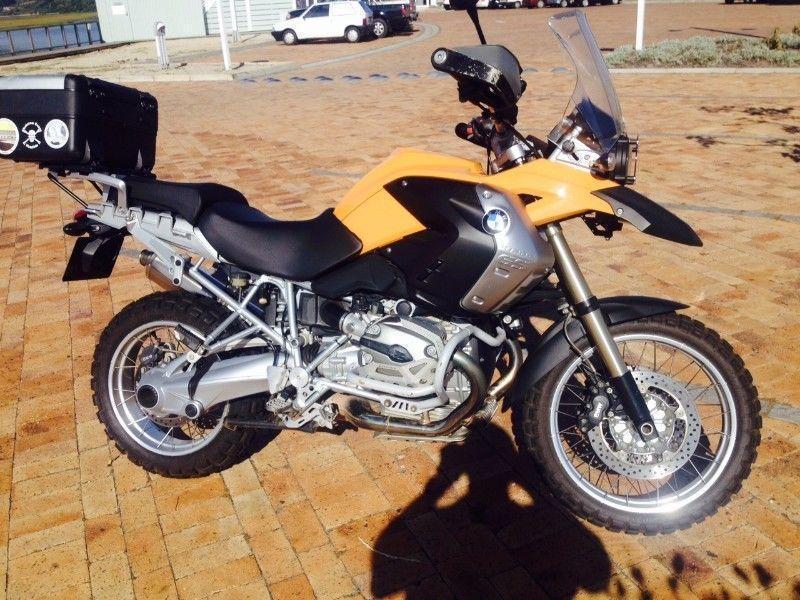2008 BMW R1200GS NAMIB ORANGE + EXTRAS R108,000