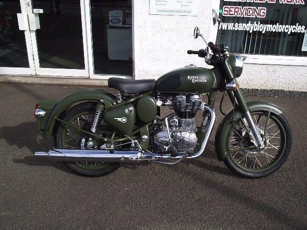 Royal Enfield Classic 500 2012 Military Green for sale