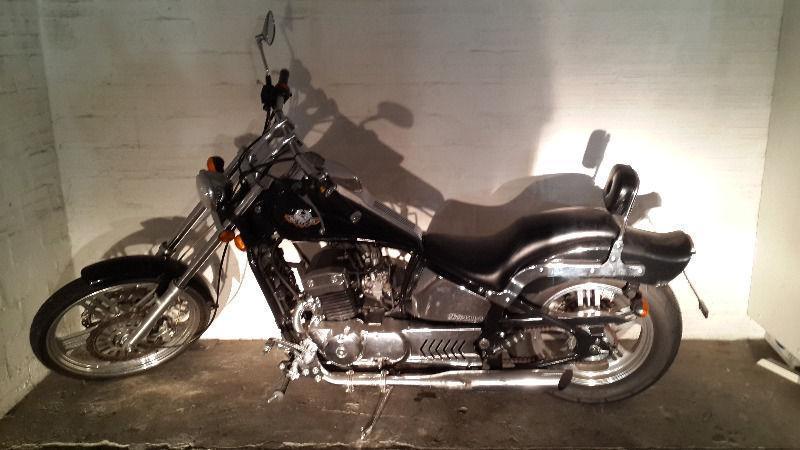 For Sale: Regal Raptor (Harley Davidson lookalike) bike 2015 model – Was R35 000 and now R29 000!