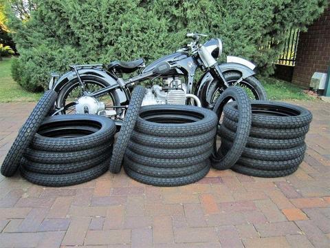 1936 BMW R12 Tyres