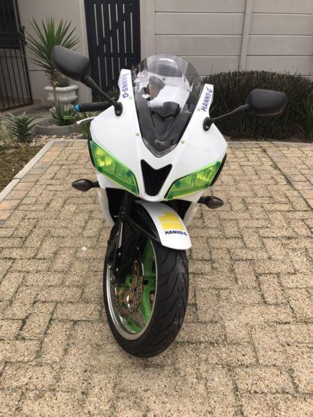 08 Honda CBR 600RR Hannspree