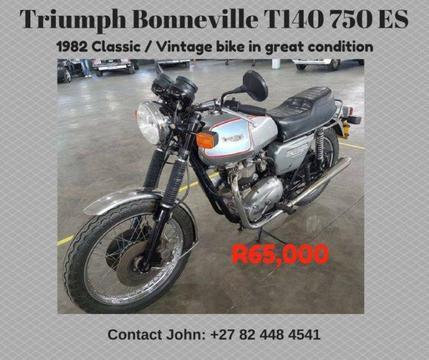 1982 Triumph Bonneville