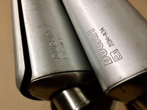 Ducati S2R 800 exhausts