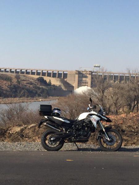 BMW F800GS 2013 facelift Black and White
