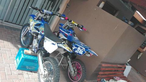 Yamaha Yz 85 LW with lots of extras