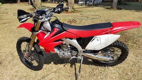CRF 450 X 2009 in perfect running condition