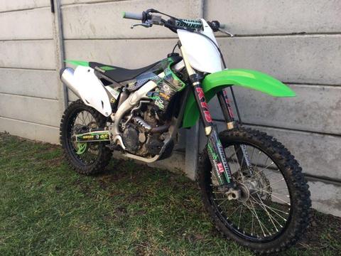 2012 Kawasaki 450f for sale