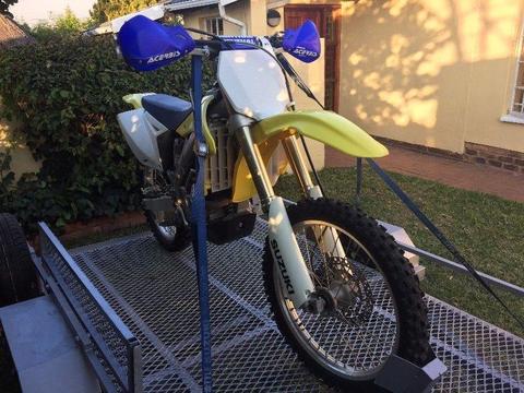 2007 Suzuki RM-Z & 3 Bike Trailer