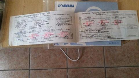 2001 Yamaha XT350n FSH Mint condition