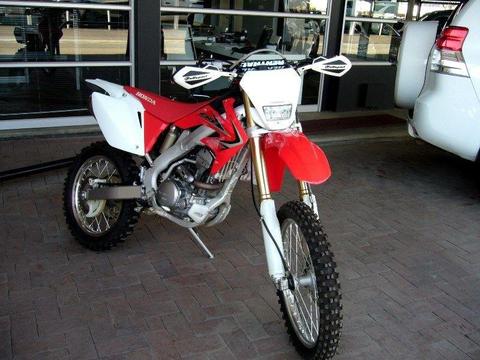 2015 Honda CRF250X for sale R59 900. As new, never been raced!!