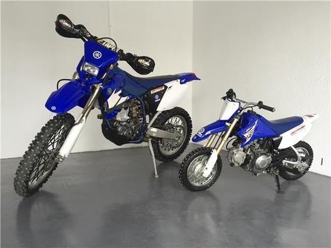 Father&Son Combo Deal.!! Yamaha WR250f and TTR50.!! Electric start