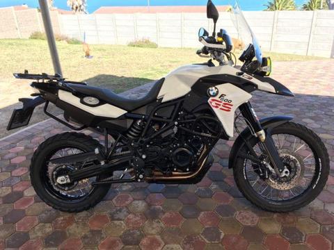 BMW GS F800 with EXTRAS