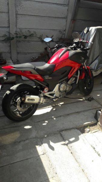 Honda Nc 700 x 2012 8000km