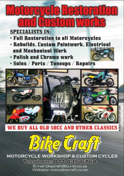 MOTORCYCLE REPAIRS AND SERVICING