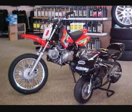 Pit bikes and pocket bikes WANTED