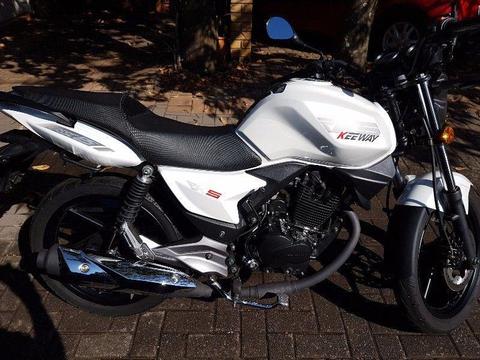 2014 Keeway RKS 125 cc with low mileage