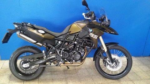 2014 BMW F800 GS facelift