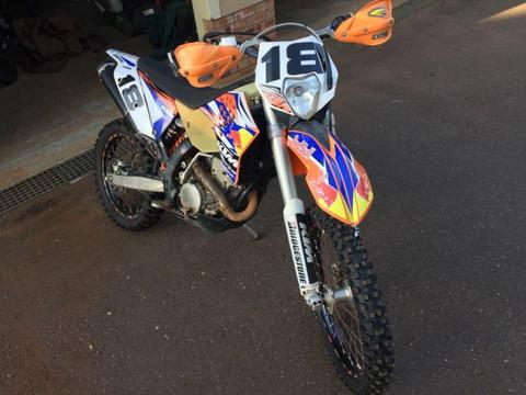 2011 ktm 250 exc-f rolling chassis