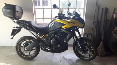 2015 Kawasaki Versys 650 with R20,000 of accessories
