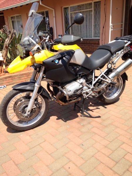 BMW GS 1200 cc.Motorbike for Sale. 2006 model. Excellent condition. Well maintained. New tyres
