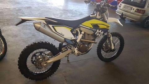 Husqvarna 2016 with 15 hours on the clock