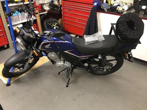 Brand New Honda ACE 125cc with MANY accessories!