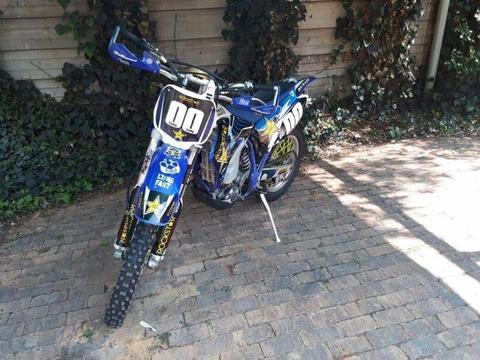 2006 Yamaha WR450F with papers for sale or swap for golf cart
