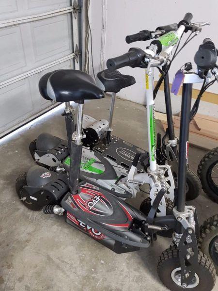 3 x Electric Scooters for sale