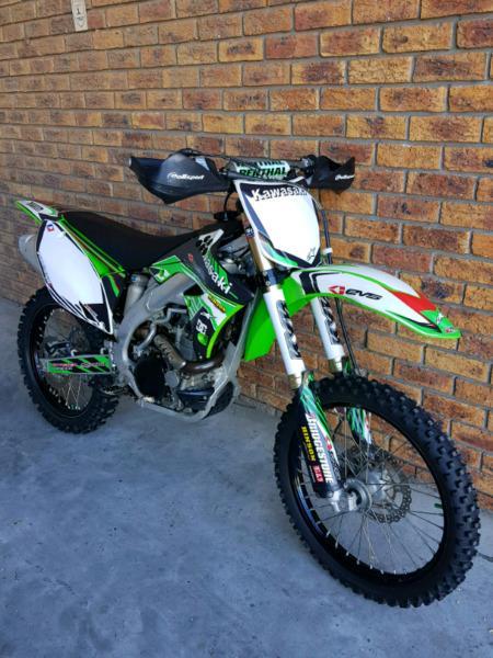 Kawasaki KX450F fuel injected 2011