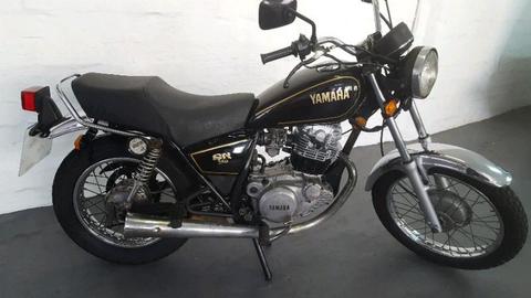Yamaha SR 250 with COR. Neat