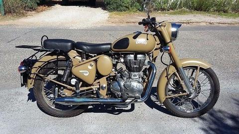 Royal Enfield Desert Storm Military classic motorbike! Urgent