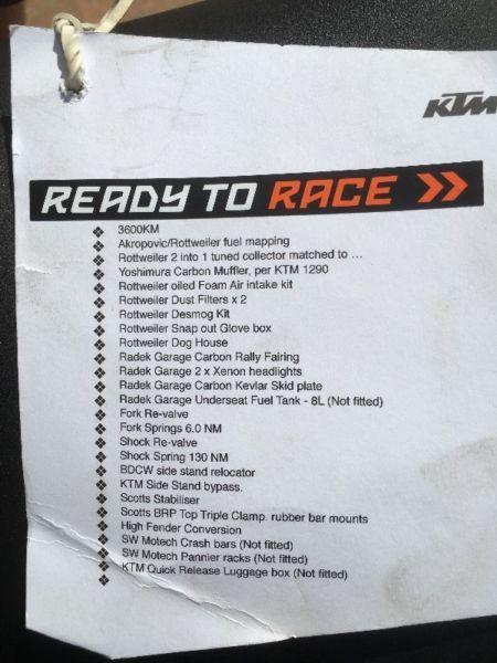 2012 KTM 990 Adventure R